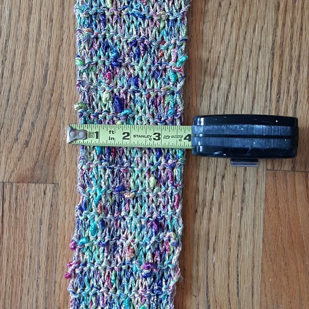 Glitzy knit scarf   - Picture 5 of 5